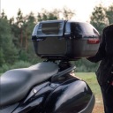 1 КОМПЛЕКТ УНІВЕРСАЛЬНЕ ШКІРЯНА ПОДУШКА СПИНКИ MOTOCIKLINIO DO БАГАЖНИКА  фото 11
