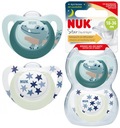 Силиконовая соска NUK Star Day & Night 18-36 м