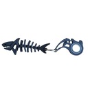 Набор KEYSPINNER брелок для ключей Keyrambit Shark Color Черный