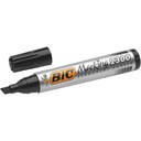 Перманентный маркер BIC 2300, черный, со скошенной кромкой