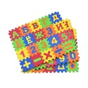 Sada 60 ks logických hracích podložiek Abeceda s číslami Viacfarebná detská penová podložka EVA Hrúbka 1 mm