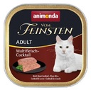Animonda vom Feinsten Cat Adult Mix Mięsny tacka 100g Rodzaj karmy bez cukru bezzbożowa