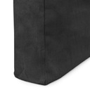 Bavlnená taška 380x80x80x420 mm ČIERNA NÁKUPNÁ EKO Priestranná Dominujúca farba čierna