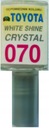 Zaprawka do rys 10ml TOYOTA 070 WHITE SHINE CRYSTAL