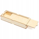 TOLLTARTÓ FA DOBOZ GRAVÍROZÁS LOGÓ AJÁNDÉK Termékmagasság 8 cm