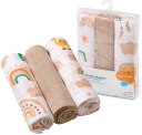 ПОДГУЗНИКИ BABYONO МУСЛИНОВЫЕ ПОДГУЗНИКИ 3 ШТ. 348/08
