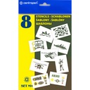 M+ Centropen Stencils 9996 трафаретов