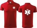 Męska Koszulka Polo Eskulap Znaczek medyczny S Kod producenta Eskulap Bawełniana koszulka Polo medyczna