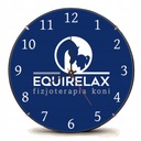 Большие настенные часы с логотипом вашей компании.