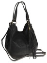 Элегантная сумка Женская сумка-мессенджер 23021 Черная