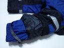 SKOGSTAD spodnie zimowe narciarskie OCIEPLANE na szelkach grube 80-86-92 Fason ogrodniczki