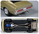 Model Plastikowy Do Sklejania AMT (USA) - 1968 Shelby GT500 Stan złożenia Do złożenia