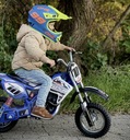 INJUSA MOTOR CROSS 24V АККУМУЛЯТОРНЫЕ НАКАЧЕННЫЕ КОЛЕСА 11 км/ч +6 ЛЕТ