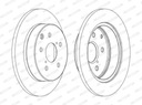 FERODO DISCS BRAKE DDF1846C photo 2 - milautoparts-fr.ukrlive.com