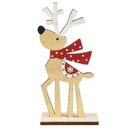 ФИГУРКА ОЛЕНЯ Рождественское украшение деревянное 15в