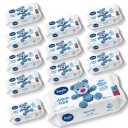 ЗВОЛОЖУВАЛЬНІ СЕРВЕТКИ ДЛЯ ДІТЕЙ 12х60 AQUA 99% ніжні 720шт WATER WIPES