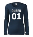Tričko s dlhým rukávom Queen 01 kráľovná