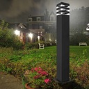Садовый светильник 80 см, уличный столб