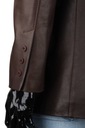 Elegantná Pánska kožená bunda DORJAN JSZ122 S Kapucňa bez kapucne