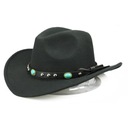 Джазовая шляпа с широкими полями в ковбойском стиле, однотонная шляпа-федора, аксессуар для одежды