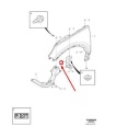 SUPPORT GARDE-BOUE AVANT DROIT VOLVO C40 XC40 ORIGINAL 31469375photo 7