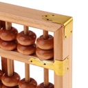 15 riadkov drevených korálkov Aritmetická hračka Matematika Kód výrobcu Guiping-61009662