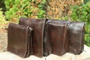 Pánska kožená taška cez rameno veľká hnedá talianska A4 poštárka vintage A4 Ďalšie vlastnosti cez rameno