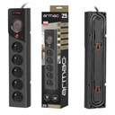 LISTWA ZASILAJĄCA ARMAC Z5 CZARNA 3M 5X 230V 10A