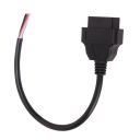 3 SZT. 30CM АДАПТЕР КАБЕЛЯ OBD2 16PIN MESKI NA КОЛЬОРОВИЙ ГОЛИЙ ДРІТ З'ЄДНАННЯ  (16226512437) фото min 5
