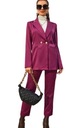 КОСТЮМ ЖЕНСКИЙ SHEIN, ФИОЛЕТОВЫЙ, ЭЛЕГАНТНЫЙ, 44 VCC