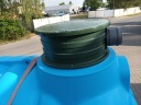БАК ДЛЯ ДОЖДЕВОЙ ВОДЫ 3500Л БОЛТ фильтр закрывает шланг быстрое соединение для насоса