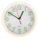 ZEGAR ŚCIENNY FLUORESCENCYJNY ŚWIECĄCY W CIEMNOŚCI KLASYCZNY