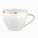 Фарфоровая чашка для чая и кофе MariaPaula Moderna Gold 250 мл