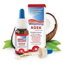 ADEK vitamín A D3 K2 E JACOB'S imunita 600 por.