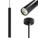 СВЕТОДИОДНЫЙ ПОТОЛОЧНЫЙ ПОДВЕСНОЙ СВЕТИЛЬНИК ТРУБКА ЦИЛИНДРА ТРУБА ВЫСТУПАЮЩАЯ ТОЧКА ТОНКИЙ МЕТАЛЛ 8Вт 60см