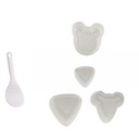 FORMA DO KULEK RYŻOWYCH DLA DZIECI BIAŁA