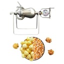 Vintage Popcorn Maker Ručne kľukový typ tekvice Vybavenie v cene iné