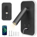 СВЕТОДИОДНЫЙ НАСТЕННЫЙ СВЕТИЛЬНИК ДЛЯ ЧТЕНИЯ ТЕПЛЫЙ БЕЛЫЙ СВЕТ