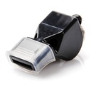 Судейский свисток Meteor Wolf Plus, черный