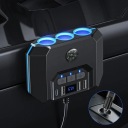 РОЗПОДІЛЮВАЧ АВТО ГНІЗДА ПРИКУРЮВАЧА 12-24V 3X USB 3.0QC USB-C 120W  (17810909458) фото min 10