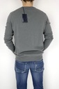 TRUSSARDI pánsky sveter šedý vrkoč SWTR15 XL Dominujúci materiál polyester