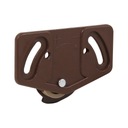 Valcomp коричневая нижняя направляющая для раздвижных дверей