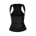 Sweat dla kobiet Body Shaper Workout Tank Czarny S