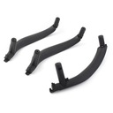 AGARRADEROS PANELE SUJECIONES DE PUERTA BMW X5 F12 X6 F15 COMPUESTO JUEGO BLACK NEGRO 