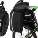 БОЛЬШАЯ ВЕЛОСИПЕДНАЯ СУМКА ДЛЯ БАГАЖНИКА, ДВОЙНОЙ СУМКА, ВОДОНЕПРОНИЦАЕМАЯ, 3 ВМЕСТИТЕЛЬНЫХ ОТДЕЛЕНИЯ