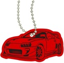ODBLASKOWA ZAWIESZKA Z ŁAŃCUSZKIEM BRELOK SAMOCHÓD AUTO SPORTOWE
