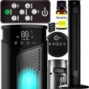 КОЛОННЫЙ ВЕНТИЛЯТОР НАПОЛЬНЫЙ ВЕНТИЛЯТОР XXL СВЕТОДИОДНАЯ ИОНИЗАЦИЯ + МАСЛО