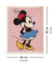 Minnie Retro Mouse plagát 40x50 cm Hmotnosť (s balením) 0.04 kg