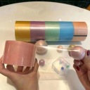 РІЗНОКОЛЬОРОВИЙ ЛИПКИЙ М'ЯЧИК-СТРІЧКА ДЛЯ DIY-ТВОРЧОСТІ ТА РОЗВАГ