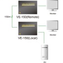Удлинительный кабель VGA ATEN VE150 кат. 5e 150 м